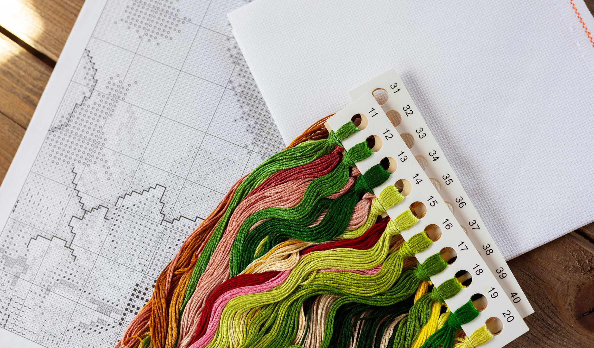 Thread color management swatch